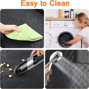 Fundas Impermeables OEM para Asientos Traseros de Coche para Perros, Protector de Hamaca para Perros con Ventana de Malla Antiarañazos, Funda para Asiento de Coche para Mascotas - Product Image 6