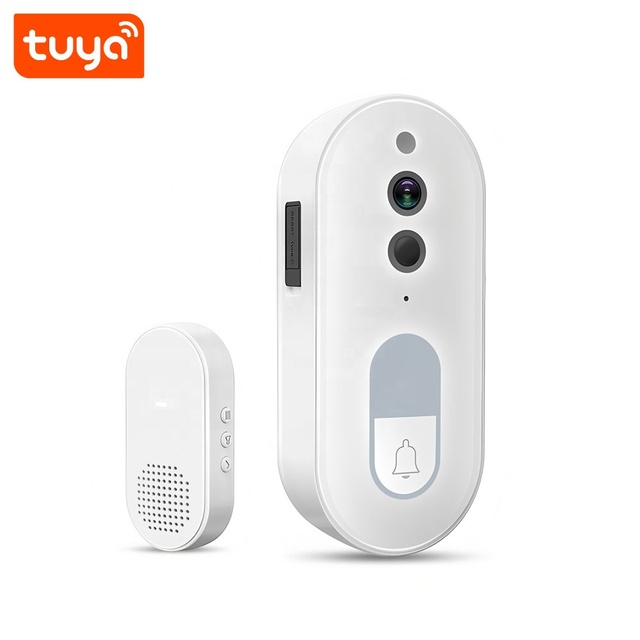 Home Automation Security System Video Night Vision Camera WiFi Tuya Smartlife Remote Control Video Door Bell PST-DB400A