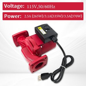 Bomba de Circulación QuenPenge de 0.5 HP, 115V, Conexión de Brida de 1 Pulgada, Tres Velocidades, para Agua Caliente - Product Image 4