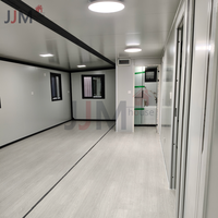 JJM Fast Build Maison Préfabriquée Mobile 20Ft 40Ft, 2-5 Chambres, Maison Conteneur Pliable et Extensible, Villa Préfabriquée, Hôtel