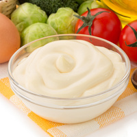 Mayonnaise crémeuse riche pour sandwichs, 200g, options d'emballage en sachet, bouteille, fût, boîte, en vrac, pour restauration rapide