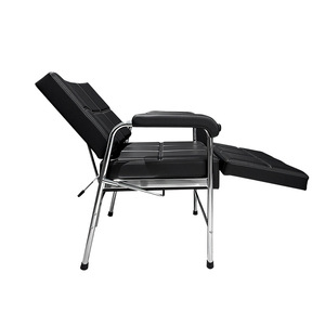 Chaise d'attente métallique moderne et minimaliste, nouveau style transfrontalier, réglable multi-angles, imperméable, résistante à l'huile et à l'usure - Product Image 5