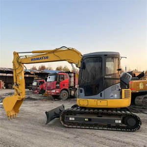 Cabine à faible bruit Mini JAPAN Komatsu pc78US Pelles hydrauliques sur chenilles d'occasion 7 tonnes PC78 Godet pelleteuses d'occasion - Product Image 4