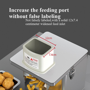 Coupe-légumes multifonction 220V, trancheuse, hachoir à pommes de terre, coupe-fruits, machine de découpe sûre pour les légumes et les fruits - Product Image 4