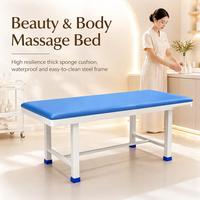Table d'examen médical, table de massage, table de physiothérapie, lit de soins à domicile, table de traitement avec revêtement antibactérien