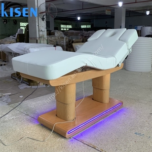 Table de massage électrique Kisen à 4 moteurs pour salon de beauté, spa médical, podologie, esthétique et tatouage à vendre - Product Image 4