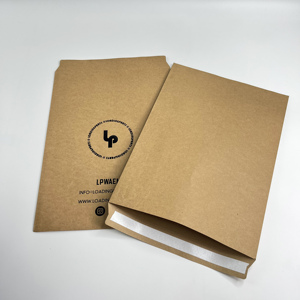 Enveloppes en papier kraft imprimées sur mesure, auto-adhésives, recyclables, pour l'expédition et l'emballage - Product Image 2