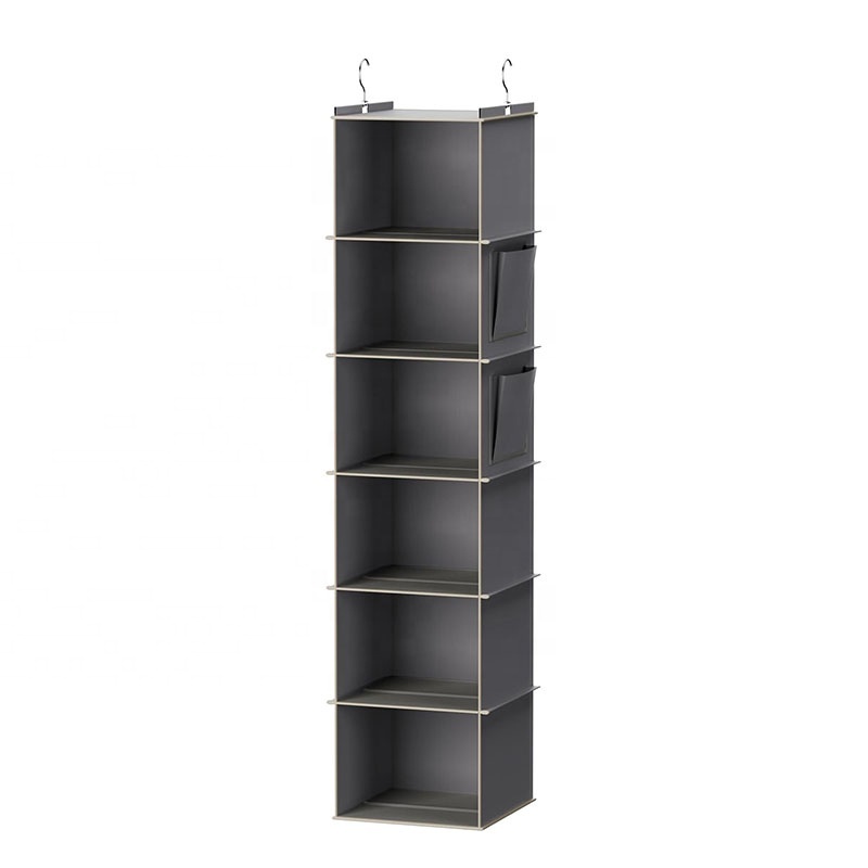Custom Grey Foldable 6 Rack Hanging