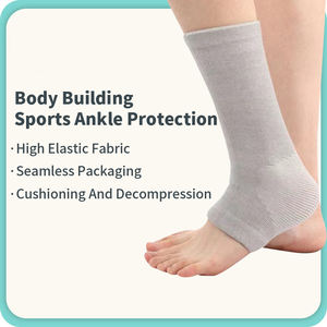 यूनिवर्सल बांस एंकल ब्रेस सांस लेने योग्य लोचदार संपीड़न एंकल सपोर्ट आस्तीन संपीड़ित पैर आस्तीन लोचदार एंकल सपोर्ट - Product Image 2