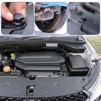240+5 clips de fixation pour pare-chocs, clips de retenue en plastique pour voiture, clips de poussée pour pare-chocs, clips de garde-boue, ensemble de fixations décoratives rivetées pour voiture