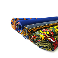 Tissu imprimé africain véritable en wax tissé double face 45/46 pouces, nouveau, pour vêtements et textiles de maison, 100% coton uni, 24 motifs pour filles et garçons