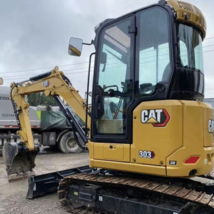 Used Cat303CR Japan Brand Excavator 2022 Model 3.6 Ton Low Hours Crawler Excavator with Engine & Gear Cost-Effective - Product Image 1