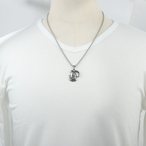 Stainless Steel Animal Antelope Pendant <b>Silver</b> Gold Themed Pendants For Men And Women 122044 - Product Image 4