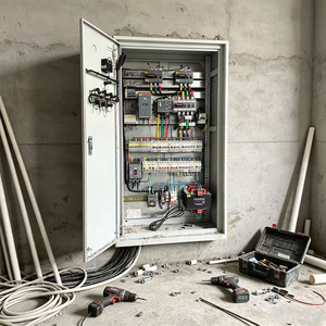 Armoire de commande ATS à double alimentation <span class=keywords><strong>pour</strong></span> transfert automatique, <span class=keywords><strong>Tableau</strong></span> électrique, Équipement de distribution industriel - Product Image 3