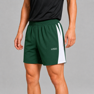 Pantalones Cortos Deportivos Personalizados para Hombre, con Bloques de Color, de Secado Rápido, para Gimnasio, Correr, Entrenamiento, Ropa Deportiva Ligera, Uniforme de Equipo - Product Image 3