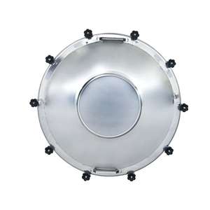Couverture <span class=keywords><strong>de</strong></span> <span class=keywords><strong>trappe</strong></span> sanitaire manuelle en acier inoxydable SS304, réservoir à pression externe, <span class=keywords><strong>trappe</strong></span> ronde - Product Image 2