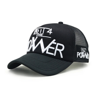 Casquette de baseball OEM en maille, en coton, 5 panneaux, structurée, avec logo classique, visière incurvée, broderie 3D personnalisée, style trucker