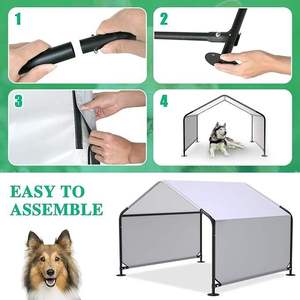 Toldo de Lujo para Mascotas, Carpa para Perros, Pequeño Cobertizo de Almacenamiento, Protección Solar, Impermeable, Transpirable, para Todas las Estaciones, Sala de Estar - Product Image 2