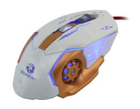Mouse Gaming 2021 6D DPI, Tetikus Komputer LED Optik Kabel USB Senyap untuk Laptop PC