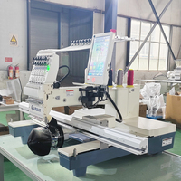 Grande machine à broder à 1 tête 1200x500mm Machine à broder numérique informatisée Dahao pour vêtements longs