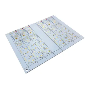 Gustom LED pannello Pcb pannello bianco in alluminio Led Driver scheda Pcb luce led pcb Pcb