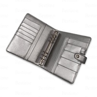Carnet de notes à anneaux a5 a6, classeur à anneaux en cuir pu, classeur à clip, carnet de notes a5 à couverture souple, livre d'affaires, vente en gros