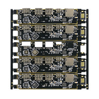 Fabrication OEM, solution complète pour station d'accueil PCBA, batterie externe multi-ports, traitement de surface personnalisé, impression sérigraphique