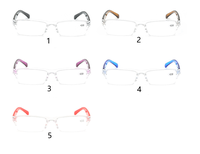 Vente en gros d'usine, lunettes de lecture ultra fines, petites, bon marché, sans monture, pour hommes et femmes