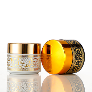 Pot en verre poli de haute qualité pour masque facial, pâte hydratante, échantillon de marque de beauté <span class=keywords><strong>maison</strong></span>, présentoir - Product Image 5