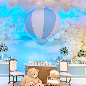 Princesse babyshower décoration de fête <span class=keywords><strong>montgolfière</strong></span> géante en PVC étanche à l'air - Product Image 5