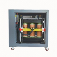 Stabilisateur de tension automatique triphasé pour moteur servo 40k 50kva 100k AC 380V en cuivre (AVR) SVC pour usage industriel