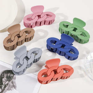 Pinces à cheveux <span class=keywords><strong>extra</strong></span> larges <span class=keywords><strong>color</strong></span>ées coréennes Accessoires pour cheveux pince à cheveux fleur pour filles accessoires - Product Image 3