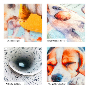 <span class=keywords><strong>Tappeto</strong></span> <span class=keywords><strong>Moderno</strong></span> in Stile Nordico in Flanella Stampata, Assorbente e Antiscivolo, per Ingresso, <span class=keywords><strong>Bagno</strong></span>, Soggiorno, Camera da Letto, Uso Domestico - Product Image 2