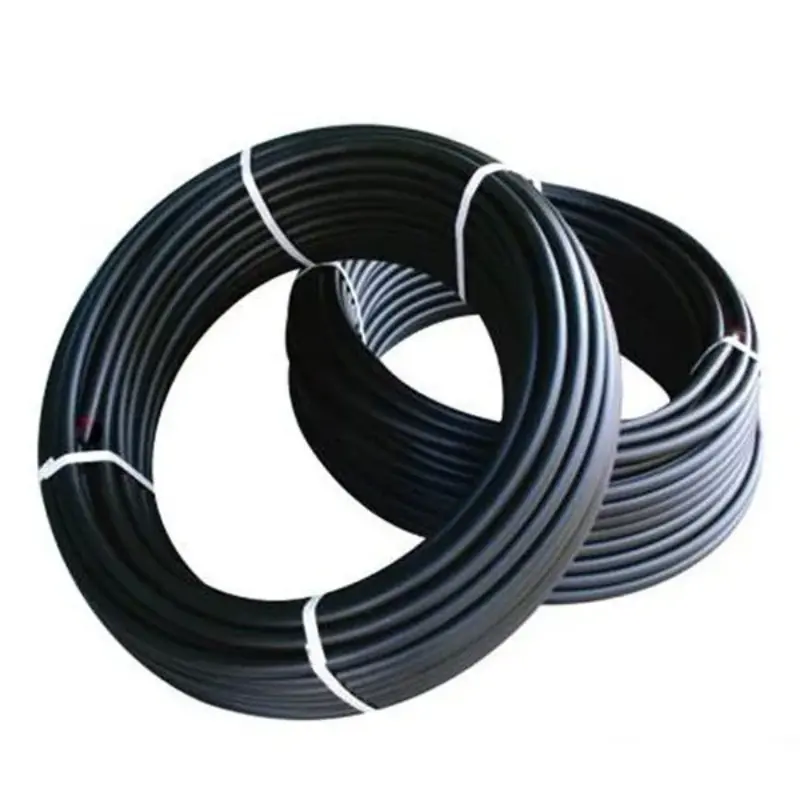 Water-Saving Drip Irrigation Hose 16mm PE Pipe Double Wall Corrugated Water Supply Pillow Gas Raw Material 100% HDPE Pe Pipe