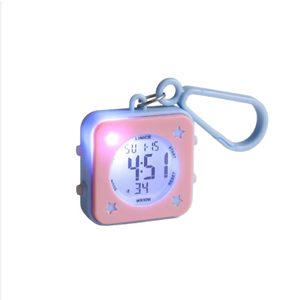 Schattig creatief lichtgevend LCD waterdicht chronograaf stopwatch afteltimer digitale keukenwekker kinder sleutelhanger hars tas - Product Image 3