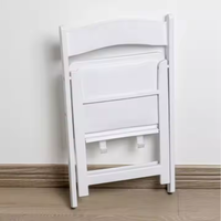 Chaise pliante pour enfants à usage domestique, design moderne, portable, pour extérieur, mariage et salle à manger d'hôtel, avec dossier en plastique
