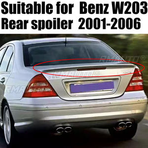 Alerón Trasero de Fibra de Carbono para Mercedes-Benz Clase C W203 C180 C200 C260 C320 2001-2006, 4 Puertas - Product Image 1