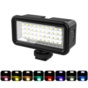 Lampu kamera selam tahan air, lampu Fill <span class=keywords><strong>Light</strong></span> kamera Video foto Studio PULUZ 40 LEDs 40m - Product Image 3