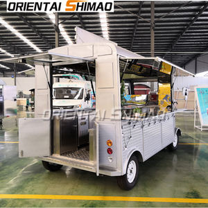 Camion de nourriture électrique Vintage, belle remorque pour aliments, 10 modèles, haute qualité avec Certification CE - Product Image 2