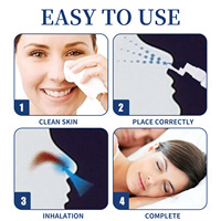 Spray de nettoyage doux nasal Congestion nasale Démangeaisons nasales Spray de soulagement nasal Eau de mer physiologique Spray nasal