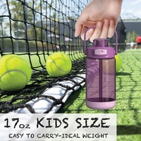 Offre Spéciale – Gourde Portable pour Enfants de 500 ml, Anti-fuite, Sans BPA, en PS, avec Paille, Idéale pour la Gym et les Activités de Plein Air