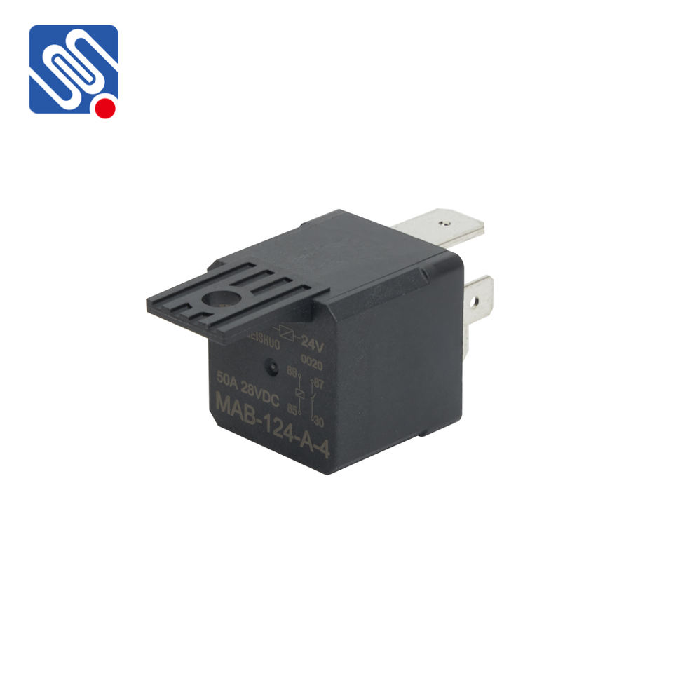MAB-124-A-4 12V 70A Electromagnetic Relay Miniature 4PIN Epoxy Auto Universal Car Relay