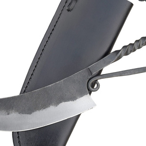 Cuchillo Medieval Tradicional Pak Enterprises, Cuchillo de Caza Multifuncional Medieval con Hoja de Acero Hecha a Mano - Product Image 6