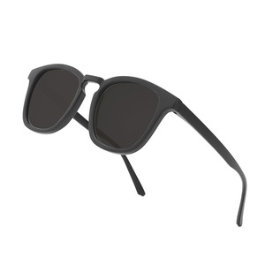 Lunettes de soleil sport polarisées rondes, monture intégrale, unisexe, pour adultes, protection UV 100%, emballage personnalisé - Product Image 4
