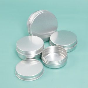 5ml 10ml 50ml 100ml 250ml Cylinder <b>Aluminum</b> Jar Wholesale Customized Cosmetic Empty Tin for Lipstick - Product Image 6