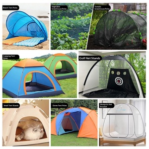 Varilla hueca <span class=keywords><strong>de</strong></span> fibra <span class=keywords><strong>de</strong></span> vidrio personalizada, poste plegable, marco <span class=keywords><strong>de</strong></span> tienda <span class=keywords><strong>de</strong></span> campaña para mascotas ensamblado en varias secciones, marco <span class=keywords><strong>de</strong></span> portería <span class=keywords><strong>de</strong></span> fútbol, mosquitera para tienda <span class=keywords><strong>de</strong></span> campaña - Product Image 4
