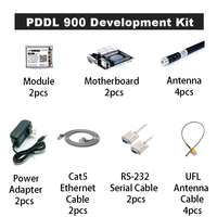 Kit de développement Microhard PDDL900 Kit de développement Ethernet OEM double fréquence et liaison de données numériques série