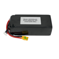 Batterie Lipo Mason Power 6S 22.2V 22000mAh 30C pour drone de relevé et de cartographie avec prise QS8 XT60 XT90 AS150