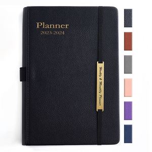 Agenda de Alta Calidad, Diario, Cuaderno Personalizado con Logotipo, Impresión de Logotipo de Marca, Cuaderno de Notas con Tapa Dura de PU, Planificador - Product Image 1
