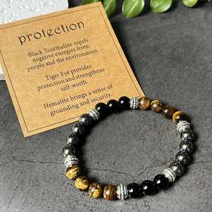 Bracelet en pierre naturelle, perles de verre colorées, énergie curative, livraison rapide dans le monde entier, suivi en temps réel - Product Image 2